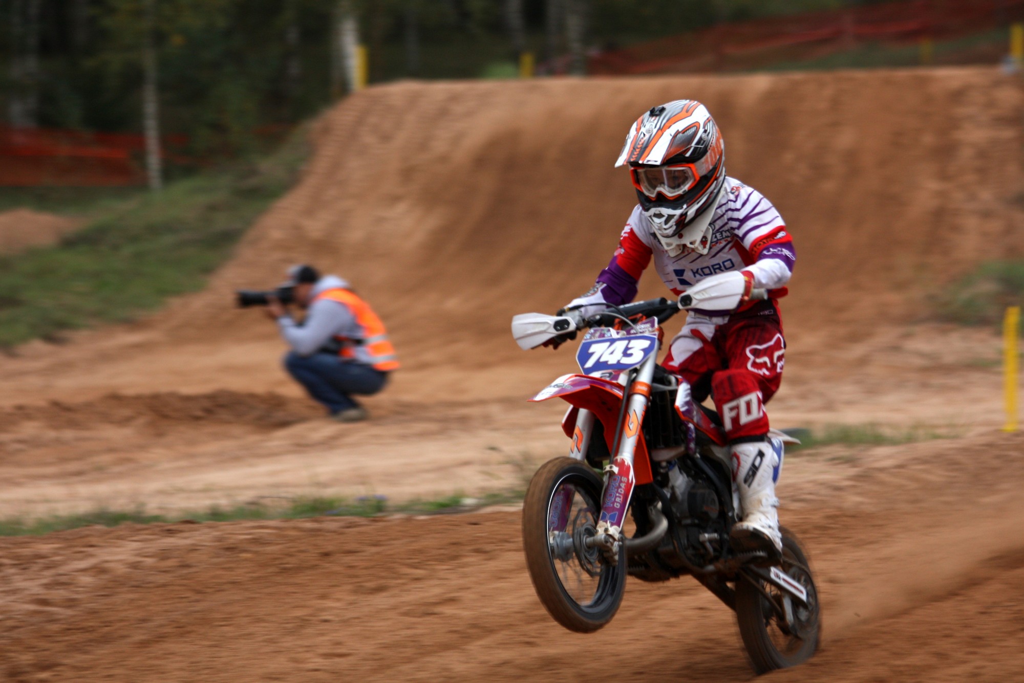 ”Motokurzemes” sportists uzvar Latvijas kausa posmā