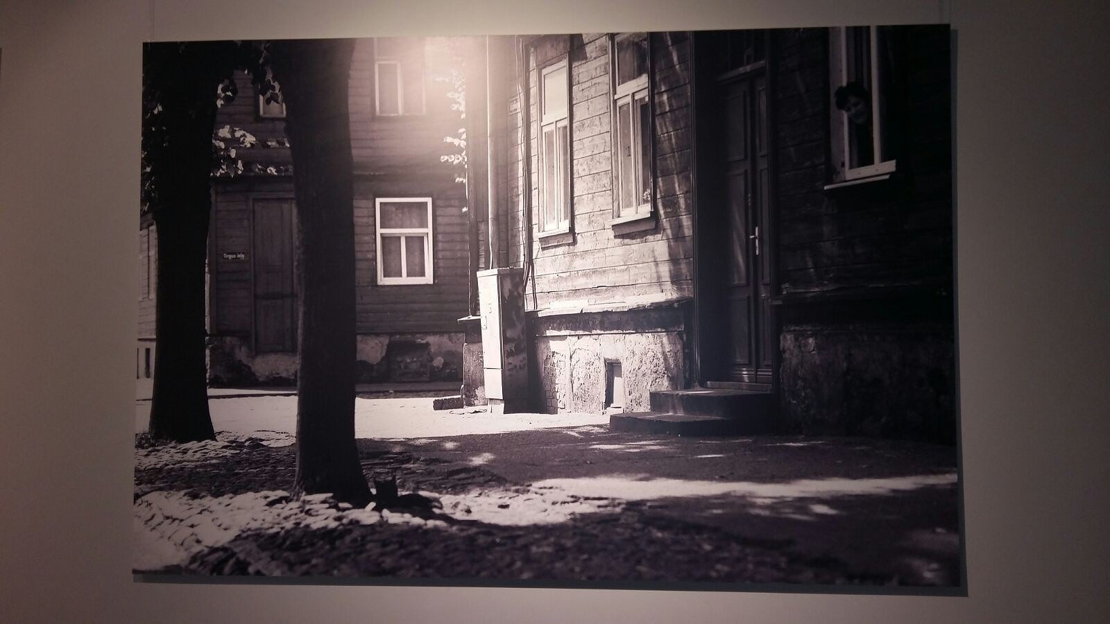 Mārtiņš Sīlis Liepājas muzejam dāvina lielformāta fotogrāfiju ar Jaunliepājas skatu