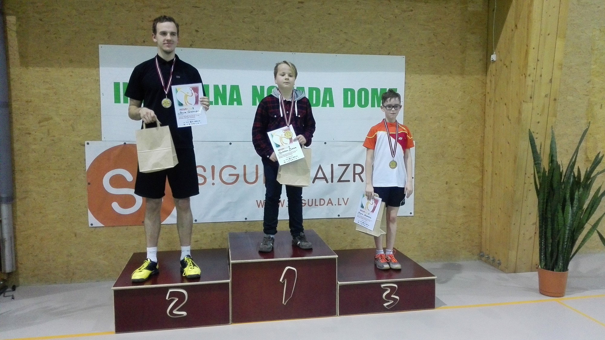 Izcīna gan zeltu, gan sudrabu