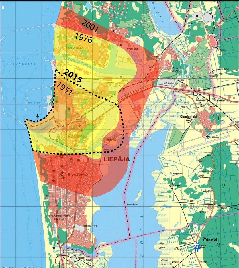Zinātnieki: jūras ūdens Liepājas pazemē atkāpjas