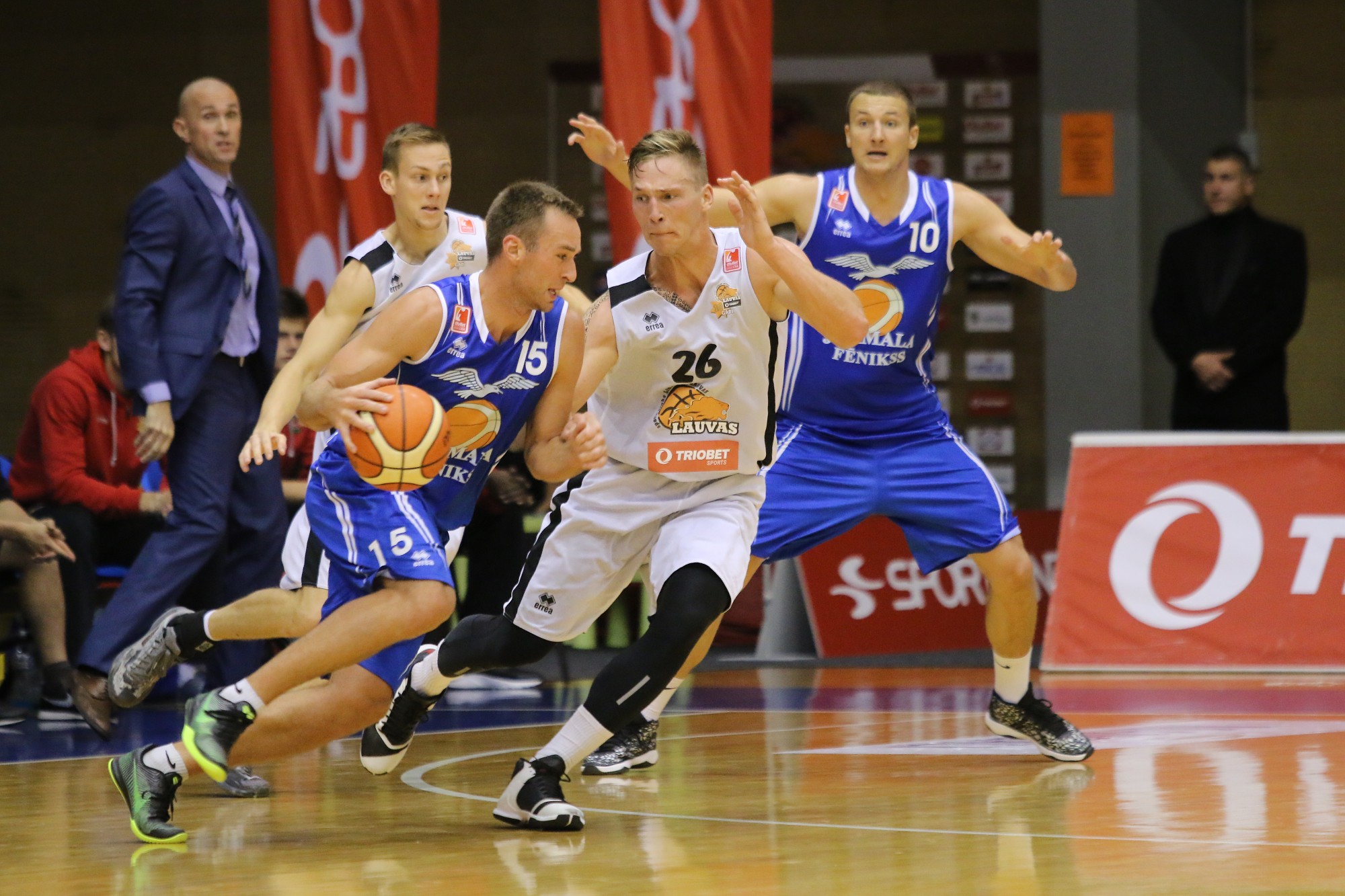 “Liepāja”/”Triobet” pagarinājumā piekāpjas “Jūrmala”/”Fēnikss” basketbolistiem