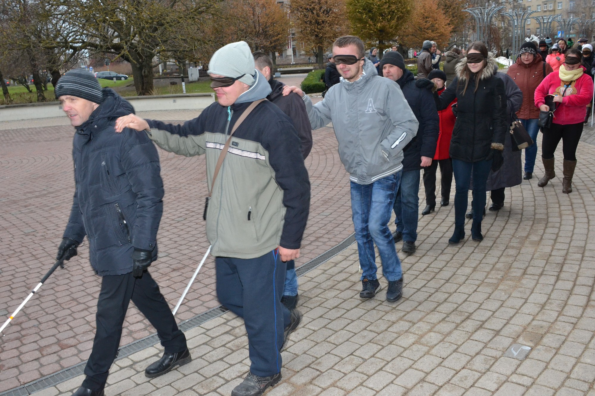 Arī vājredzīgi un neredzīgi cilvēki ir starp mums