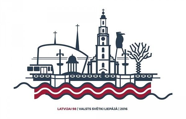 Liepājnieki aicināti piedalīties valsts karoga krāsas lentīšu gatavošanā