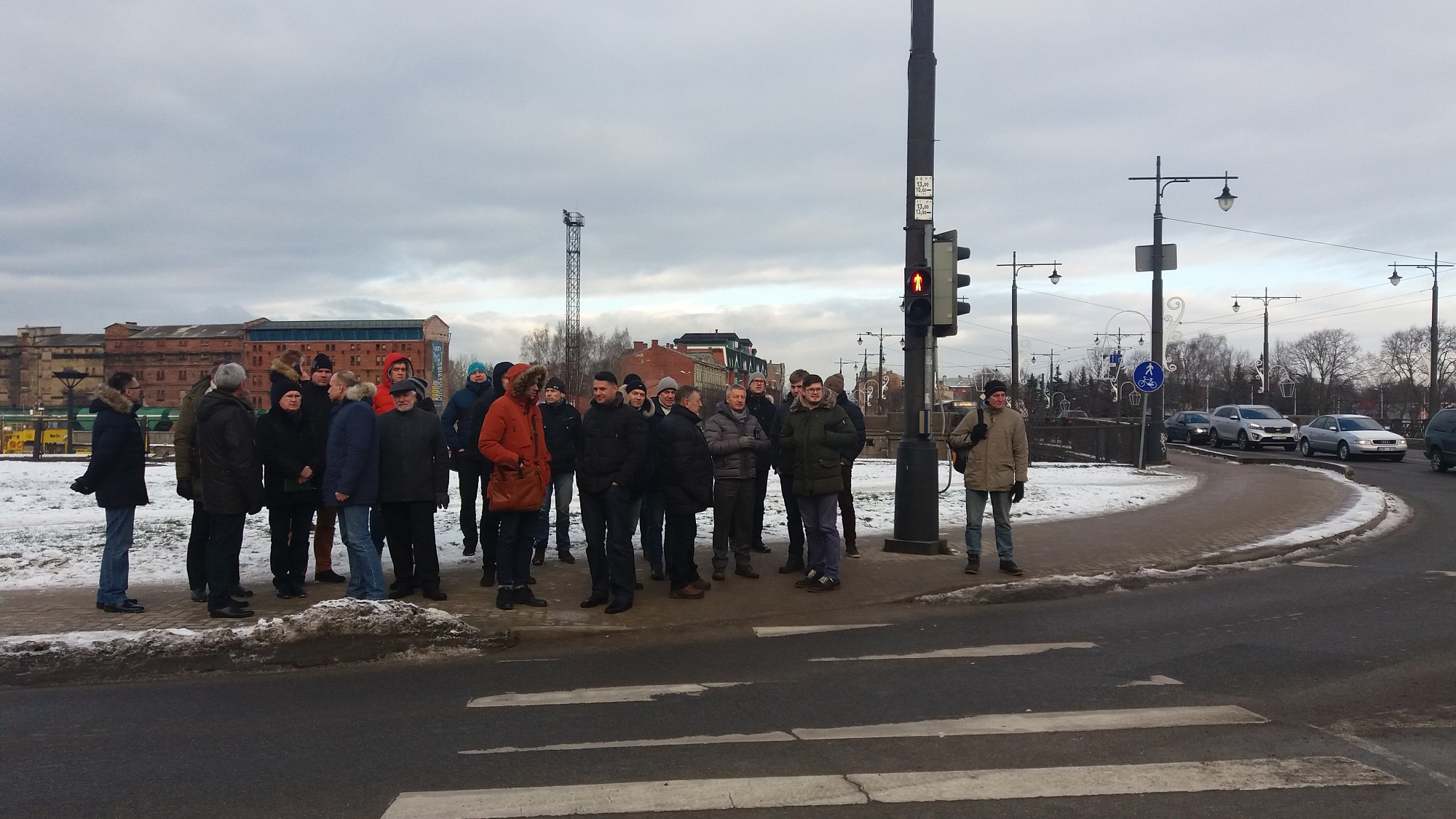 Izrāda lielu interesi par Tramvaja tilta un Lielās ielas pārbūves projekta realizāciju