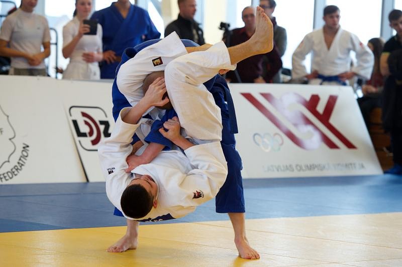 Jauno džudistu panākumi Rīgā