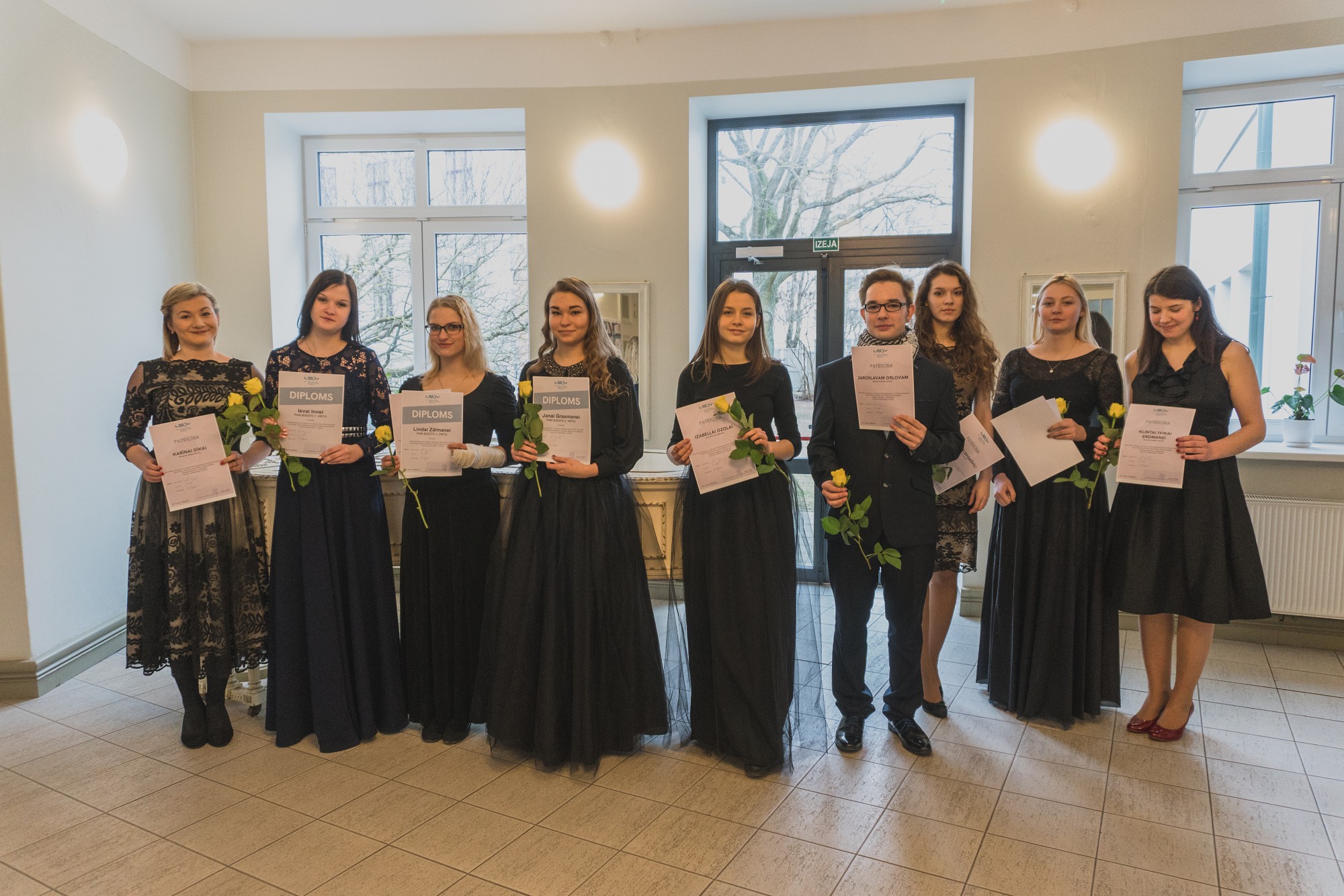Iegūst godalgotas vietas valsts konkursā