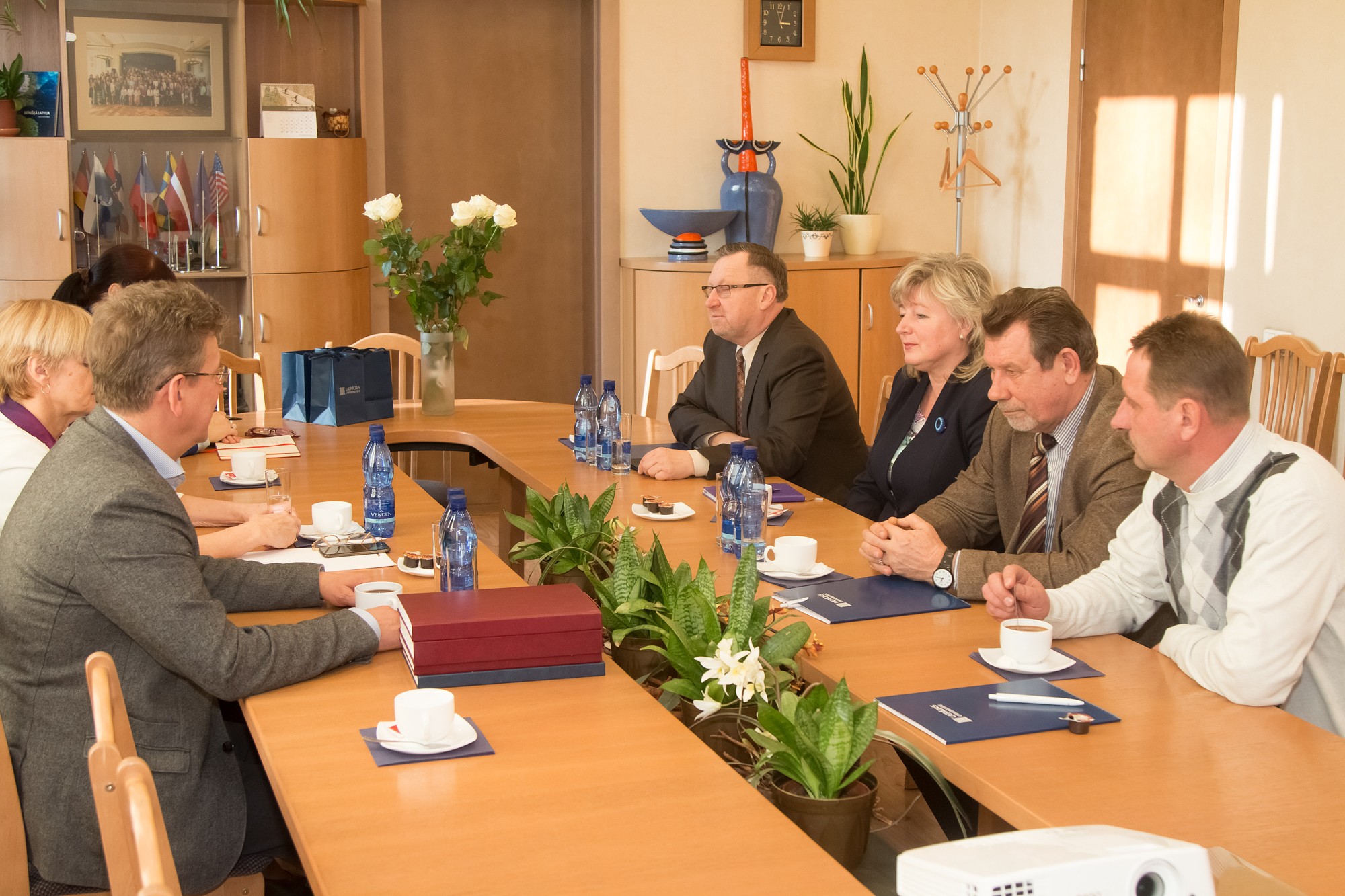 LiepU rektore tiekas ar novadu pašvaldību vadītājiem