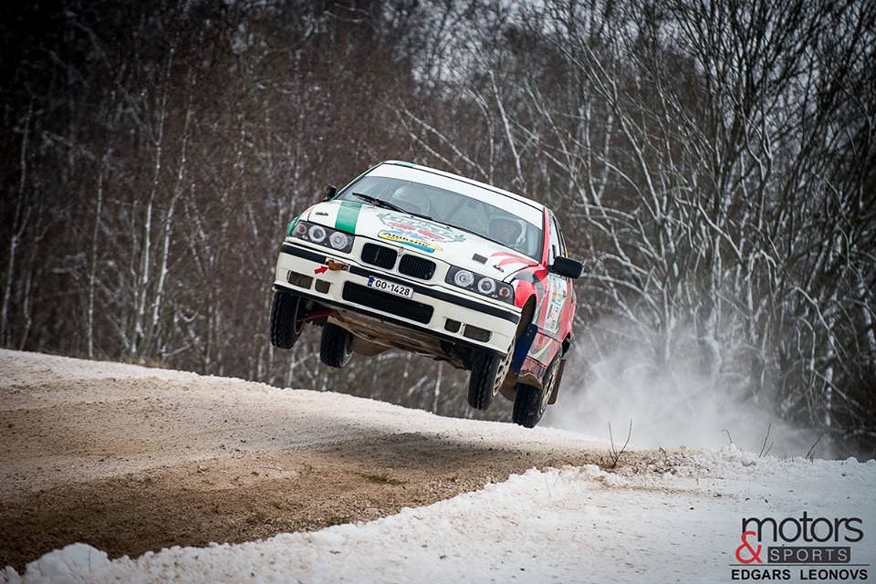 Dans Leščs gūst labus panākumus rallijsprintā