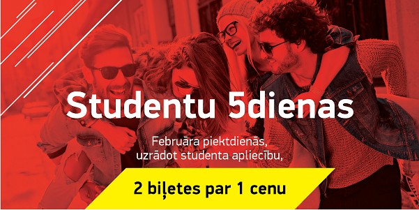 Studentiem izdevīgāk!