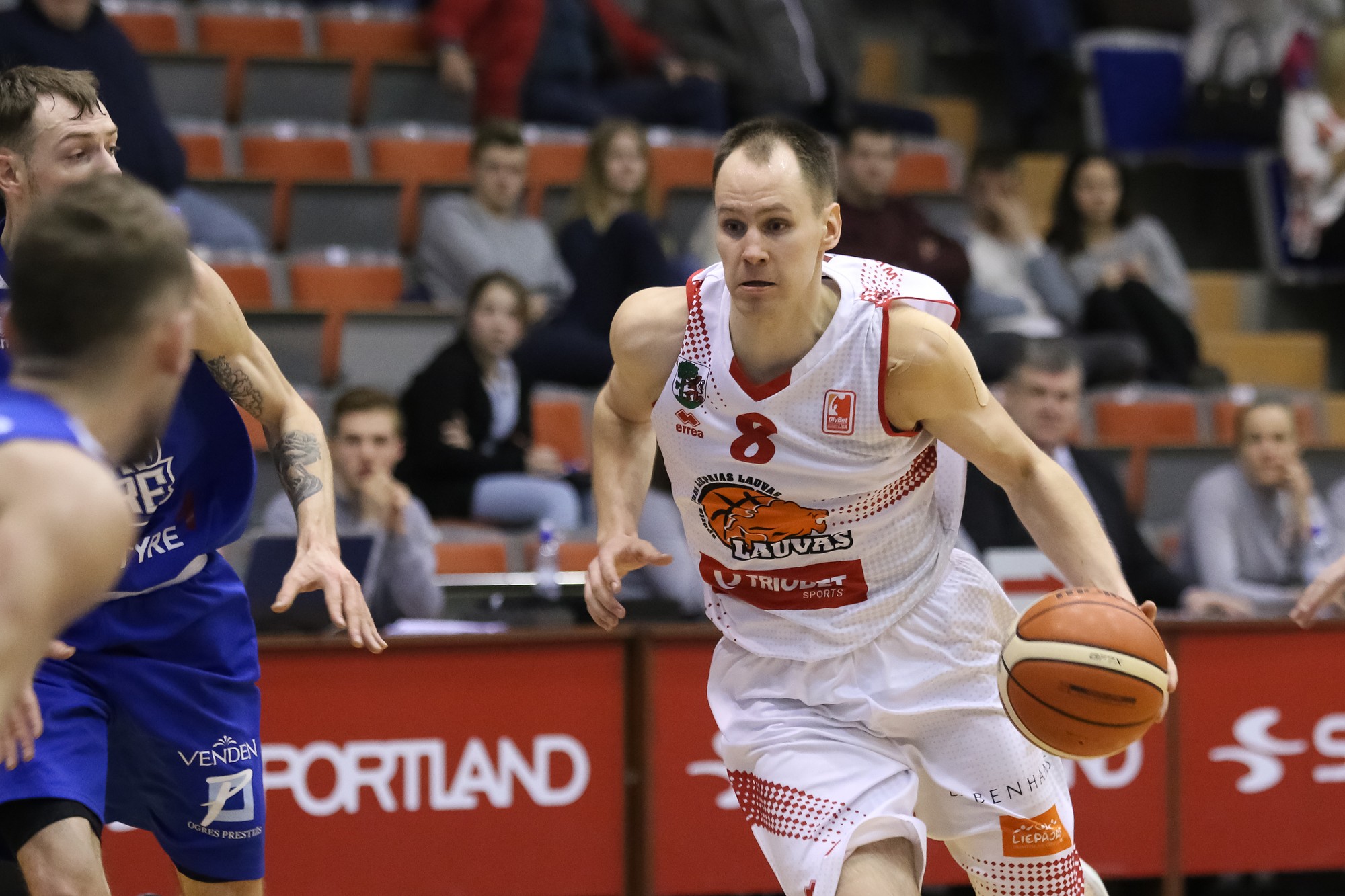 “Liepāja/Triobet” BBL izslēgšanas spēles sāk ar pārliecinošu uzvaru viesos