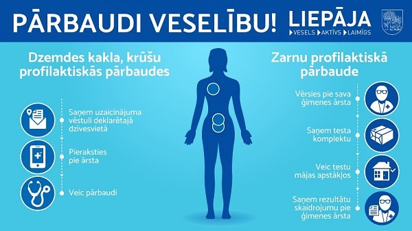 Pasaules Pretvēža dienā aicina pievērst uzmanību savai veselībai
