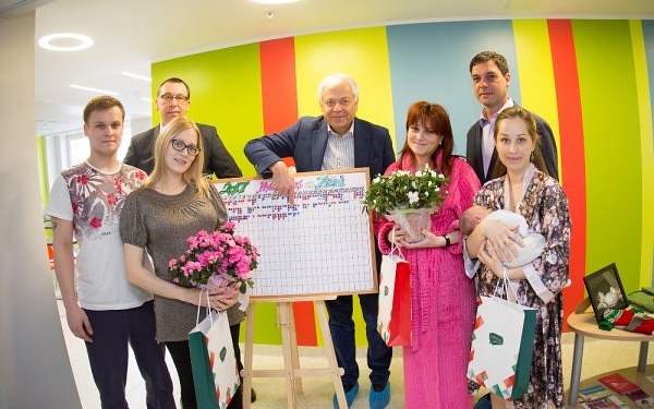 Sveic Liepājas dzimšanas dienā dzimušos mazuļus