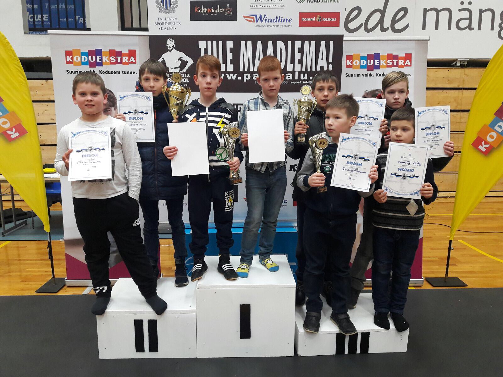 Izcīna uzvaras grieķu-romiešu cīņā
