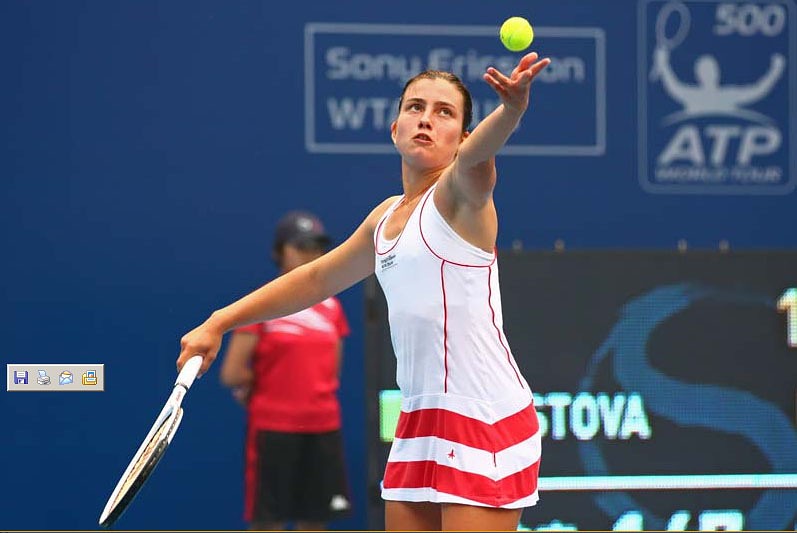 Sevastova zaudē Halepai