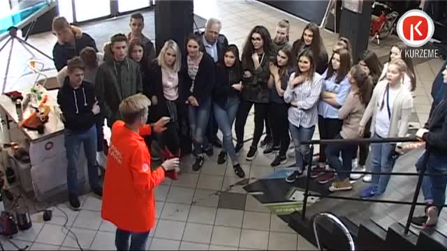 Liepājā viesojas Zinātnes centrs “Ahhaa”