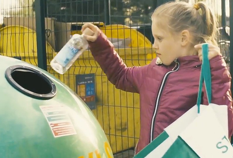 Atkritumu šķirošanas eksperiments Liepājā