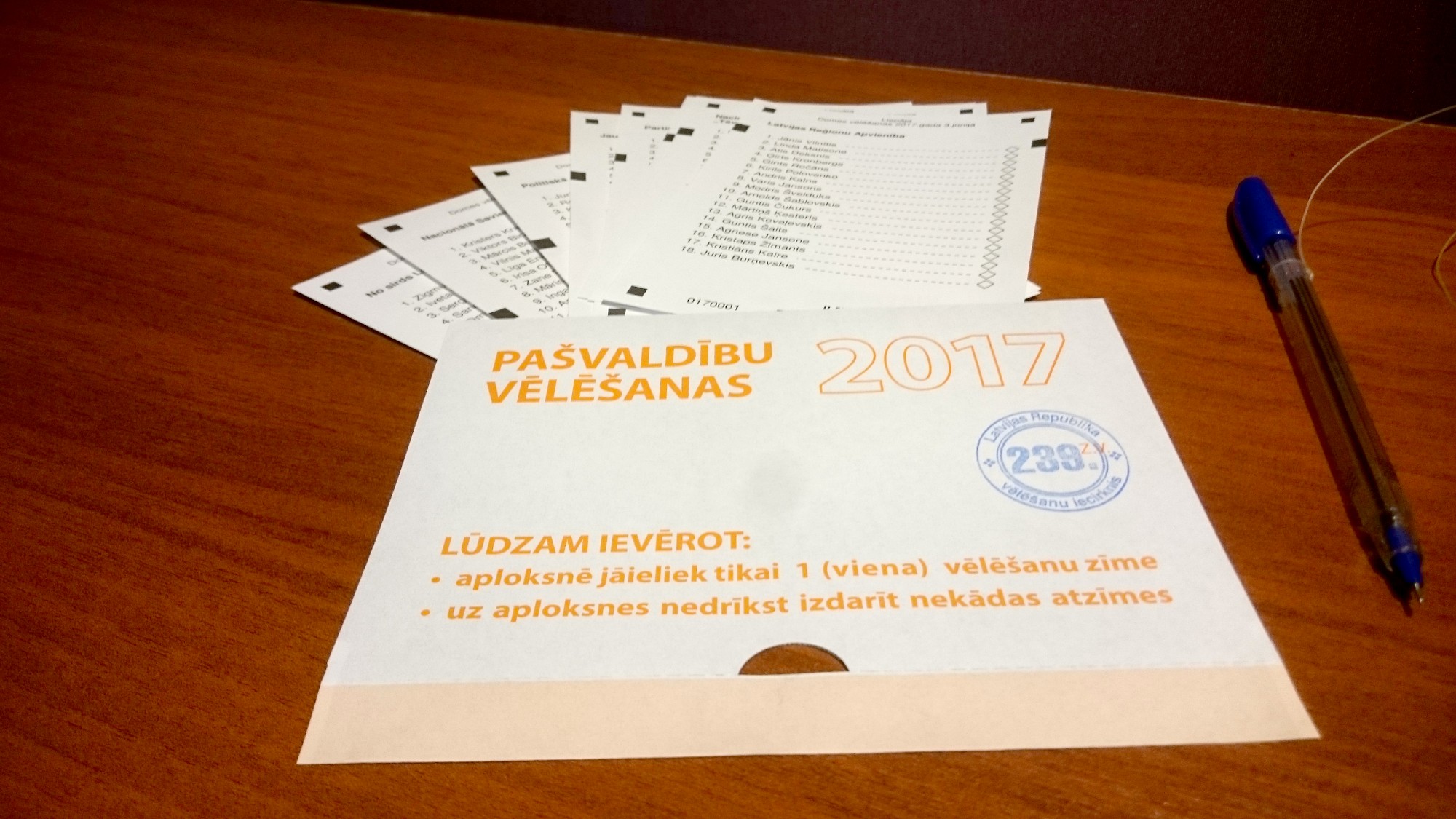Vēlētāju aktivitāte Liepājā sasniegusi 9,40%