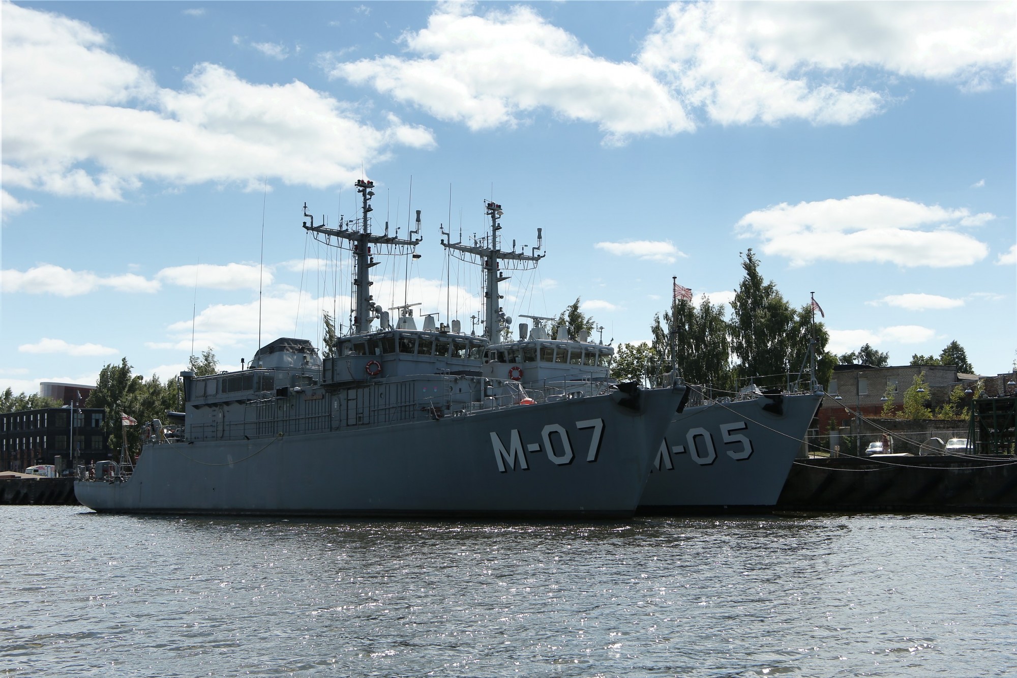 Jūras svētkos būs iespēja apskatīt militāros kuģus