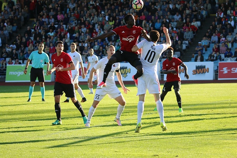 “Liepāja” atbildes spēlē uzvar “Sūduva”, taču apstājās UEFA Eiropas līgas kvalifikācijas otrajā kārtā