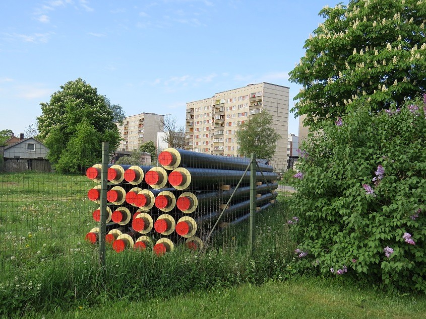 ”Liepājas enerģija” arī šogad veic siltumtīklu rekonstrukciju māju iekšpagalmos