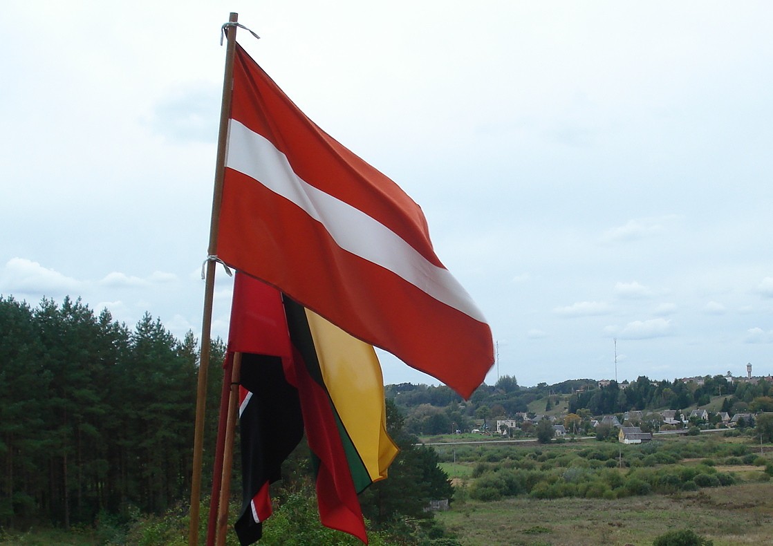 Baltu vienību apzina Palangā