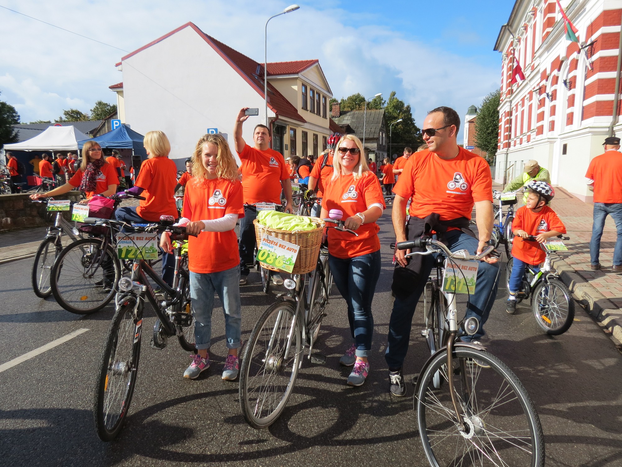 Eiropas Mobilitātes nedēļas ietvaros notiks velobrauciens ”Pilsētā bez auto”