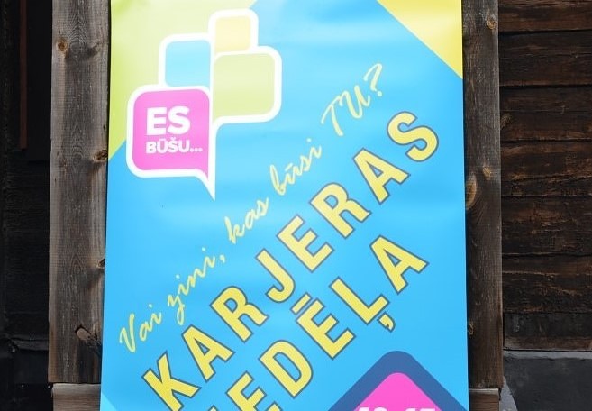 Karjeras nedēļā skolēni iepazīs darba tirgu un dažādas profesijas