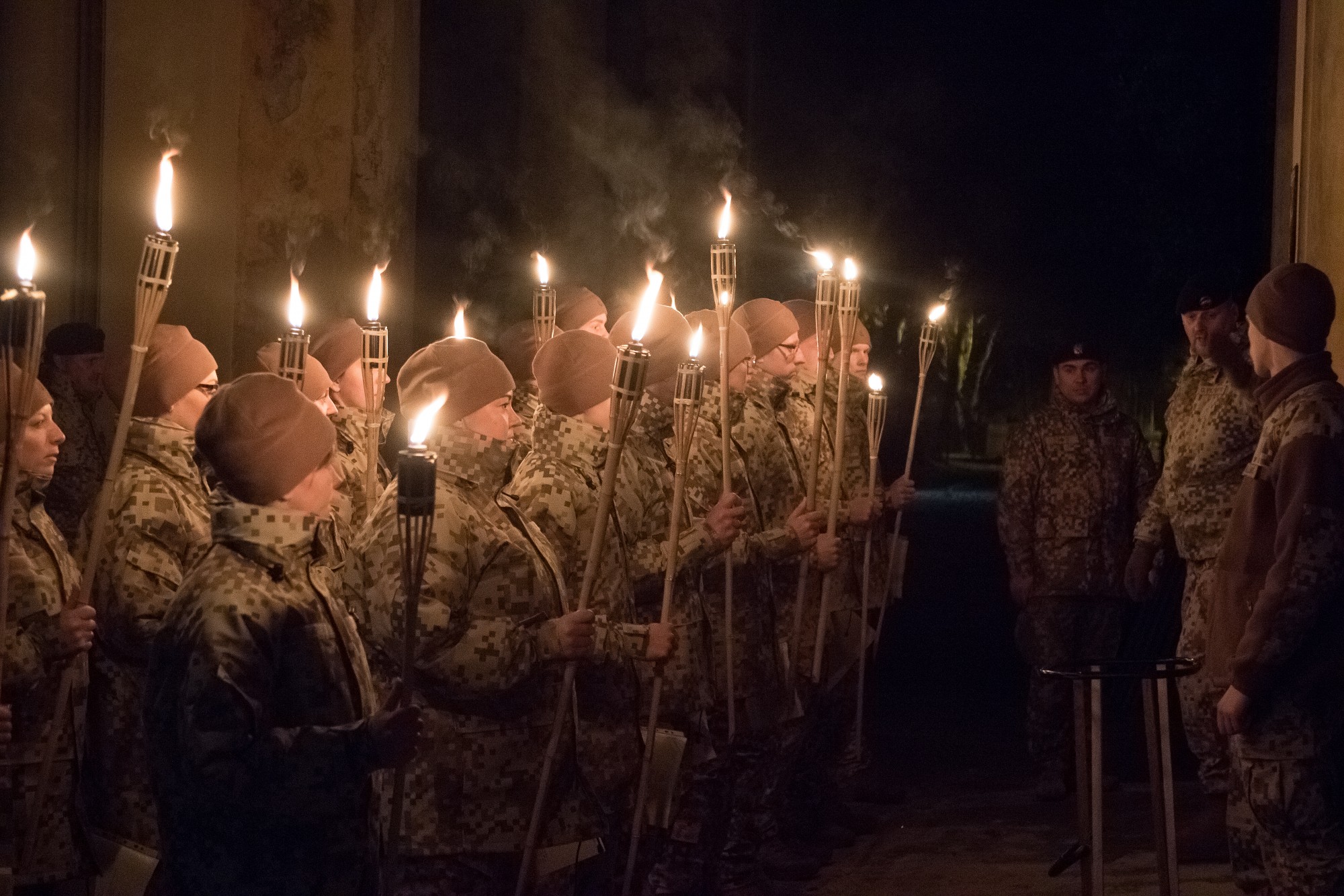 Jaunie zemessargi zvēr uzticību Latvijai