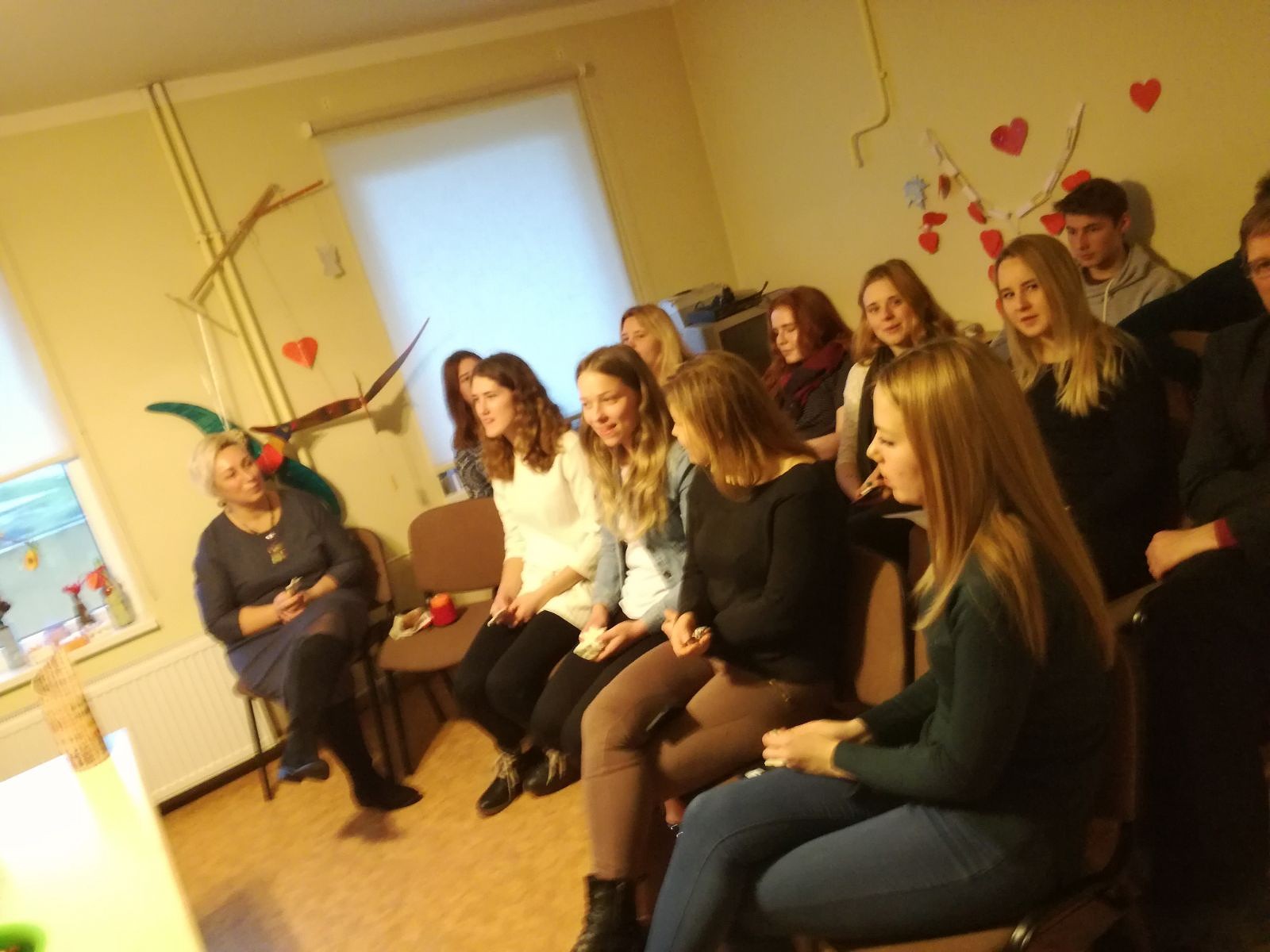 15. vidusskolas jaunieši piedalās labdarības pasākumā