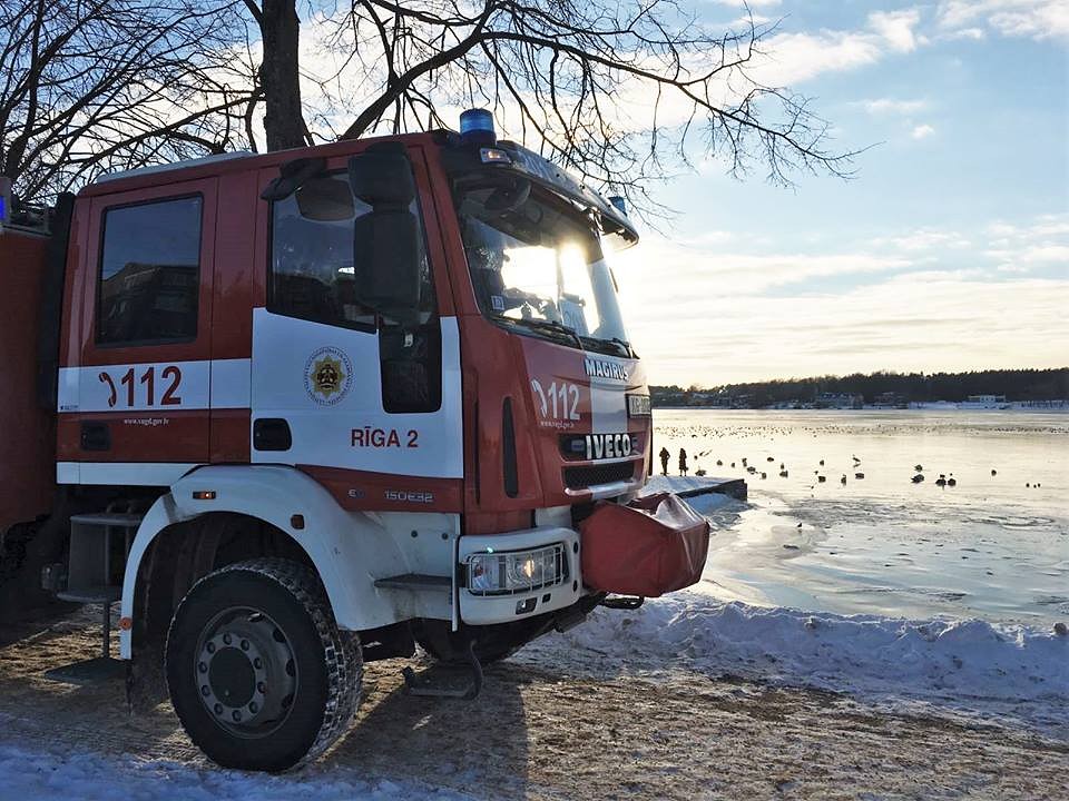 Sals nav tik liels, lai apdraudētu ūdensputnus