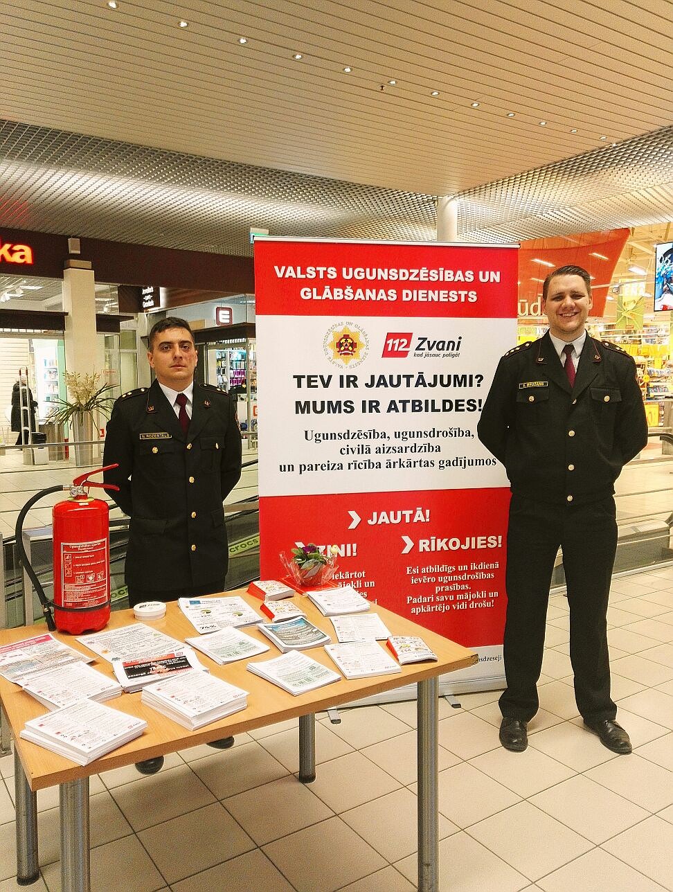 Steidz saņemt informāciju par ugunsdrošību