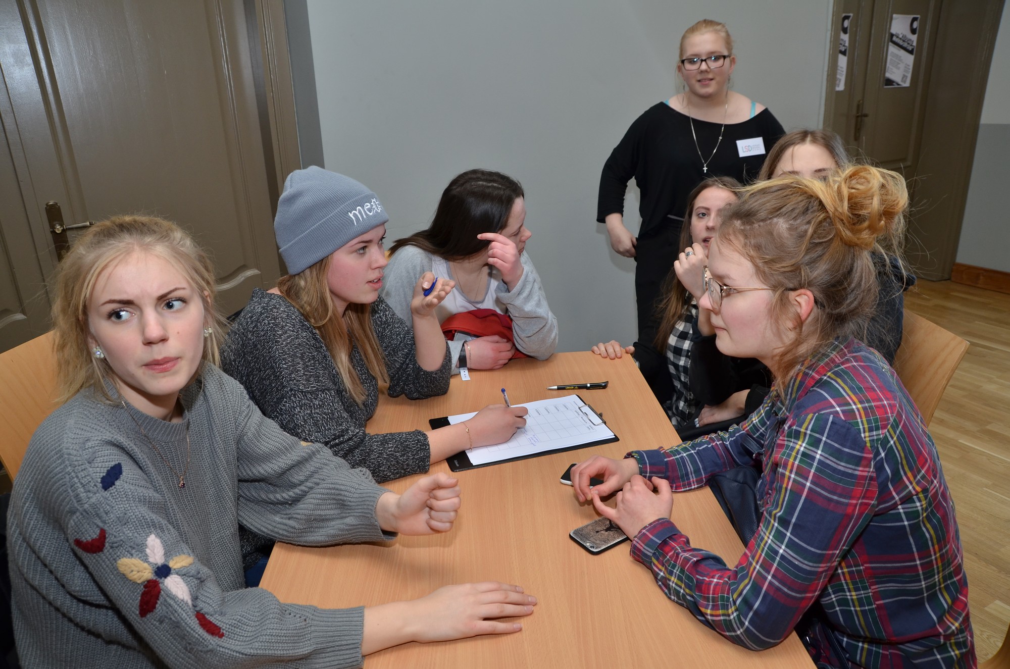 Jaunieši atzīstas pilsētai mīlestībā