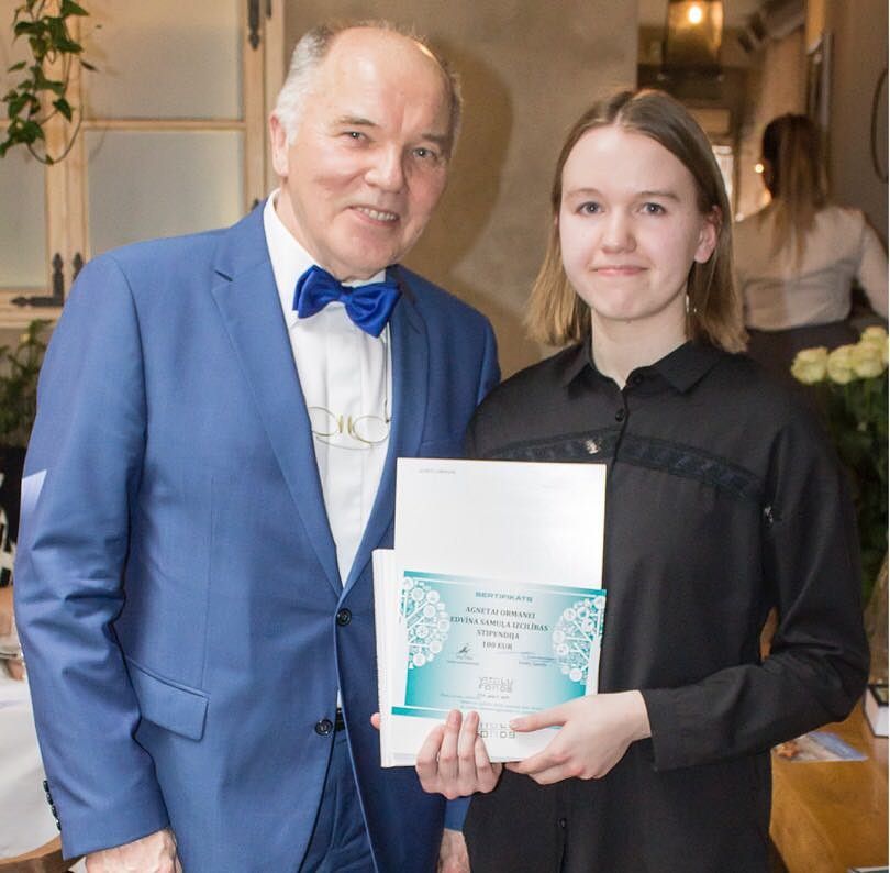 Liepājnieki saņem izcilnieku stipendijas