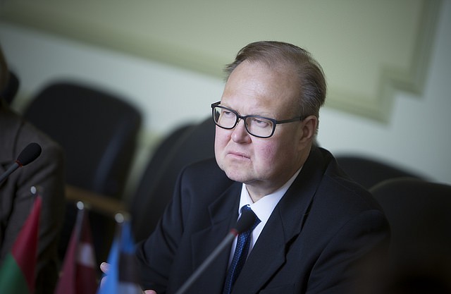 Liepāju darba vizītē apmeklē Igaunijas vēstnieks