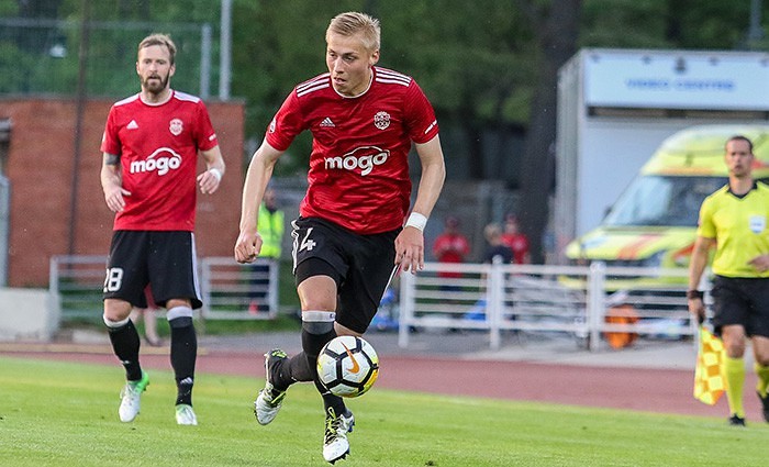 “Liepāja”/”Mogo” futbolisti pamatīgā lietū pieveic “Jelgavu”