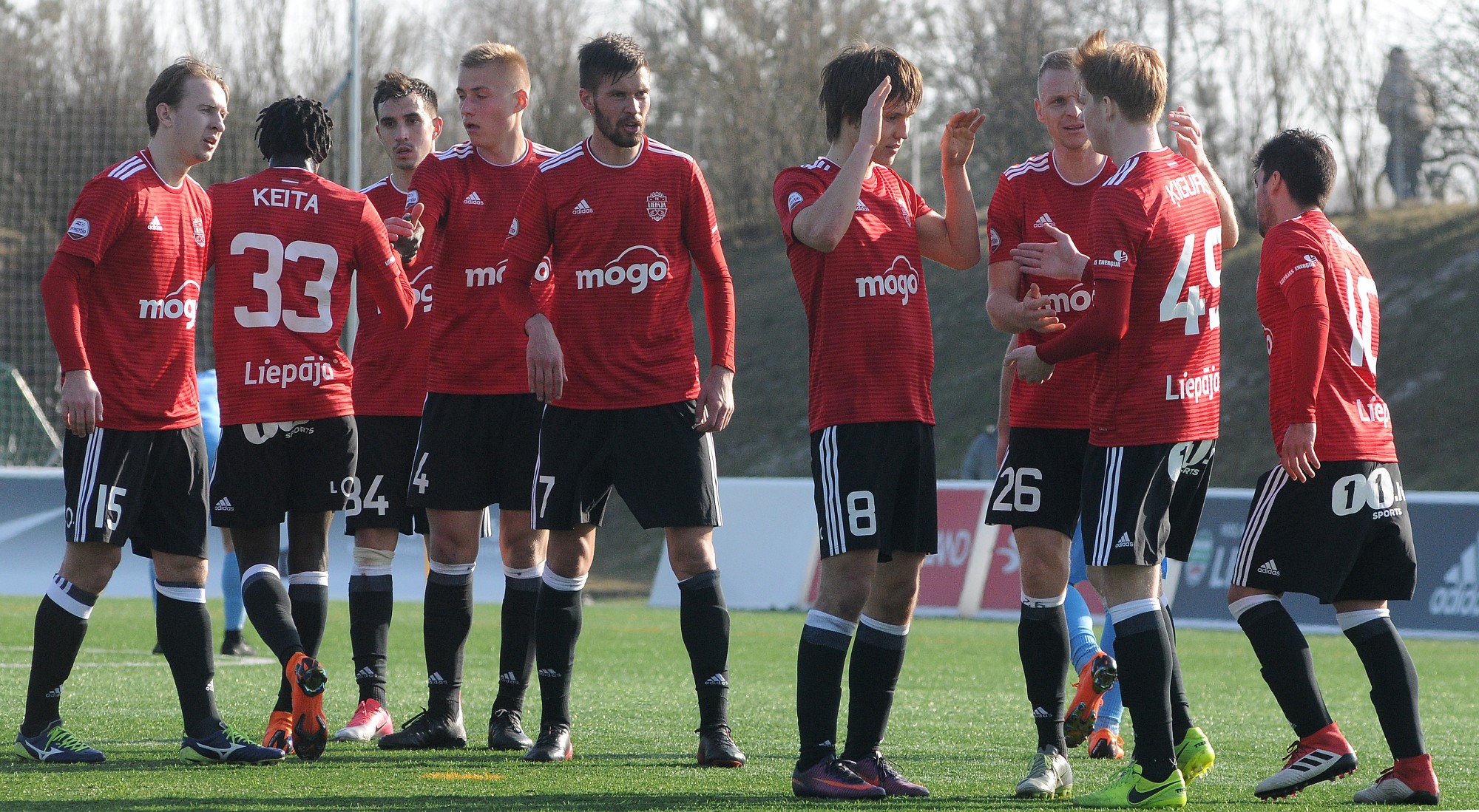 Liepāja grauj valmieriešus