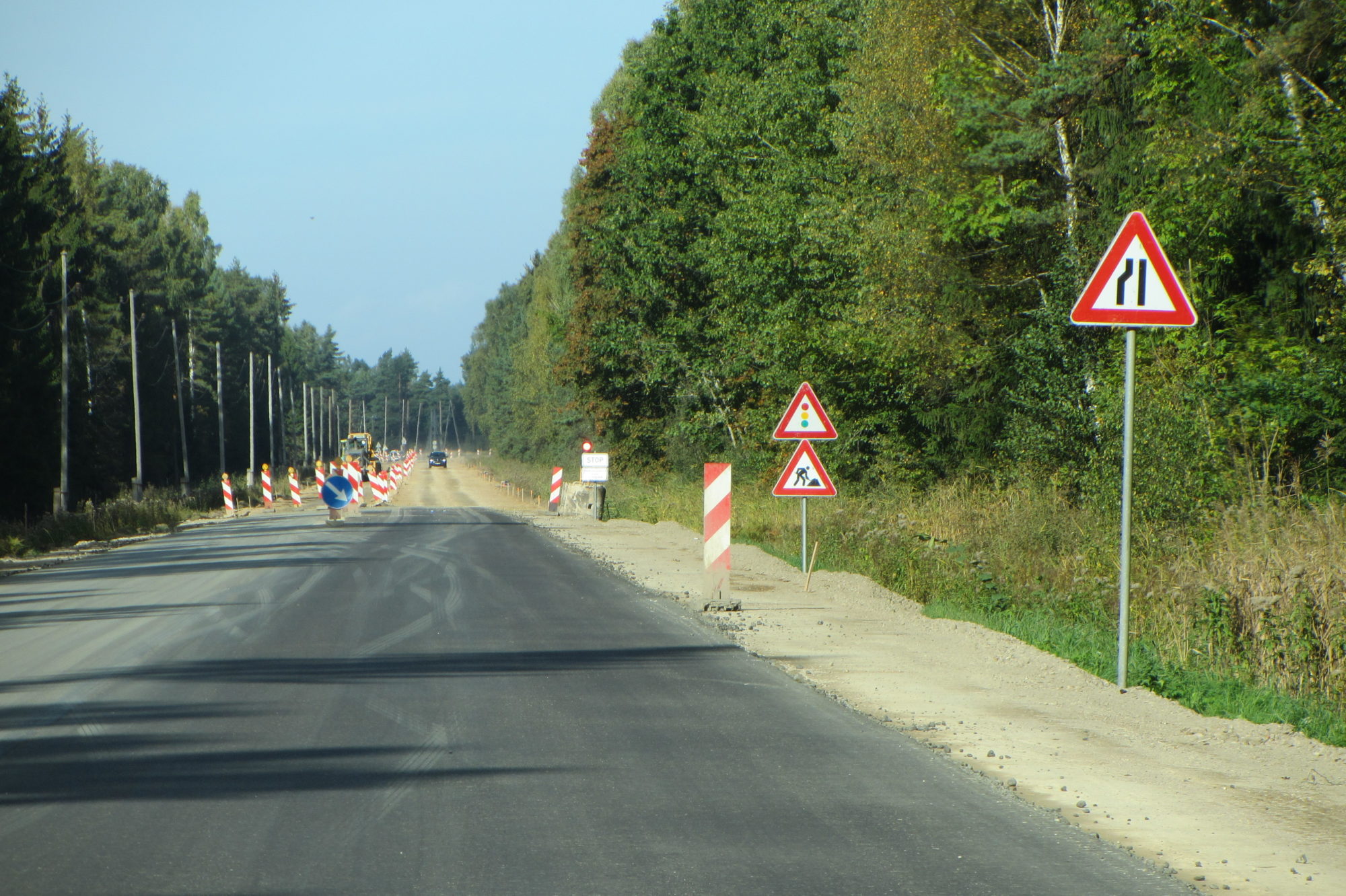 Uz Klaipēdas šosejas kavēsies būvdarbi