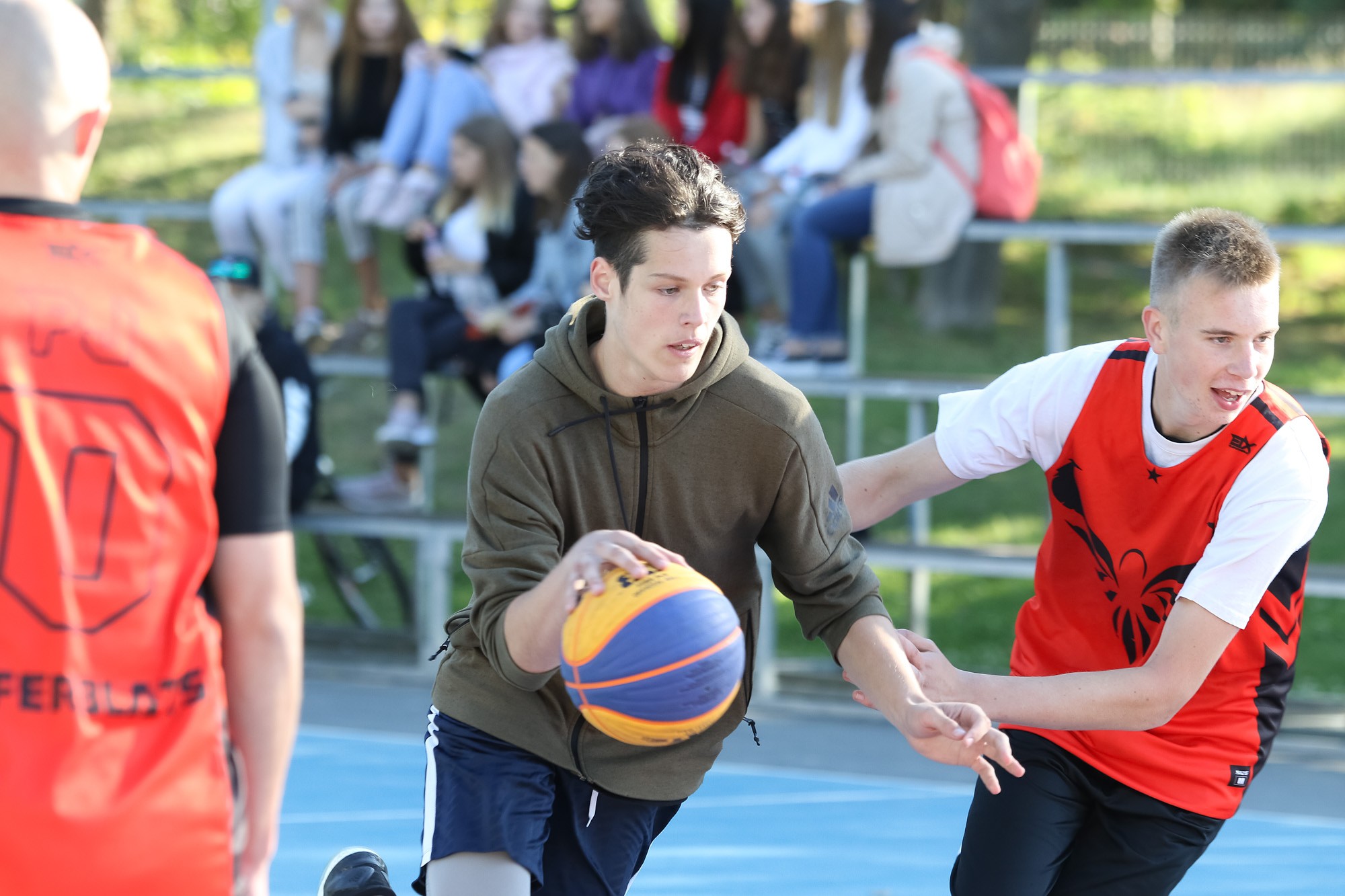 Aizvada ielu basketbola otro posmu