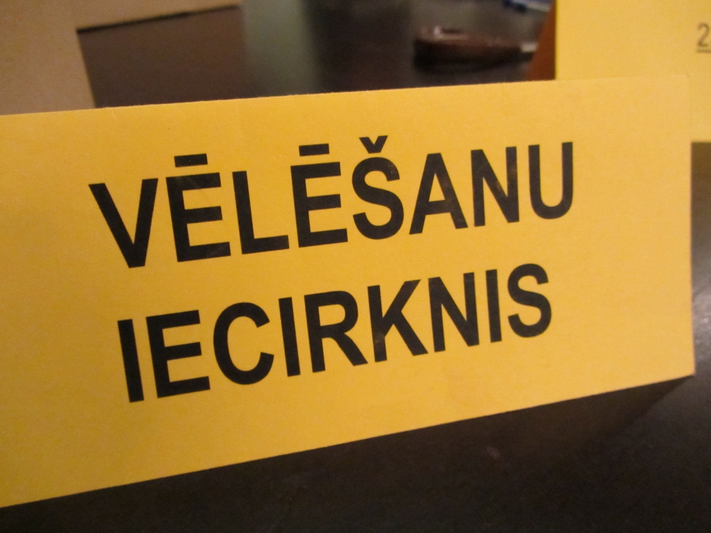Vēlēšanu iecirkņu skaits un to atrašanās vietas Liepājā zināmas
