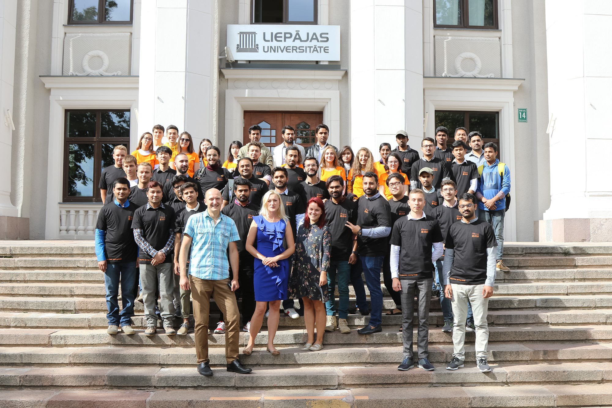 LiepU studijas uzsāk studenti no dažādām valstīm