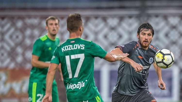 “Liepāja/Mogo” ar bezvārtu neizšķirtu pieliek punktu “Riga” uzvaru sērijai