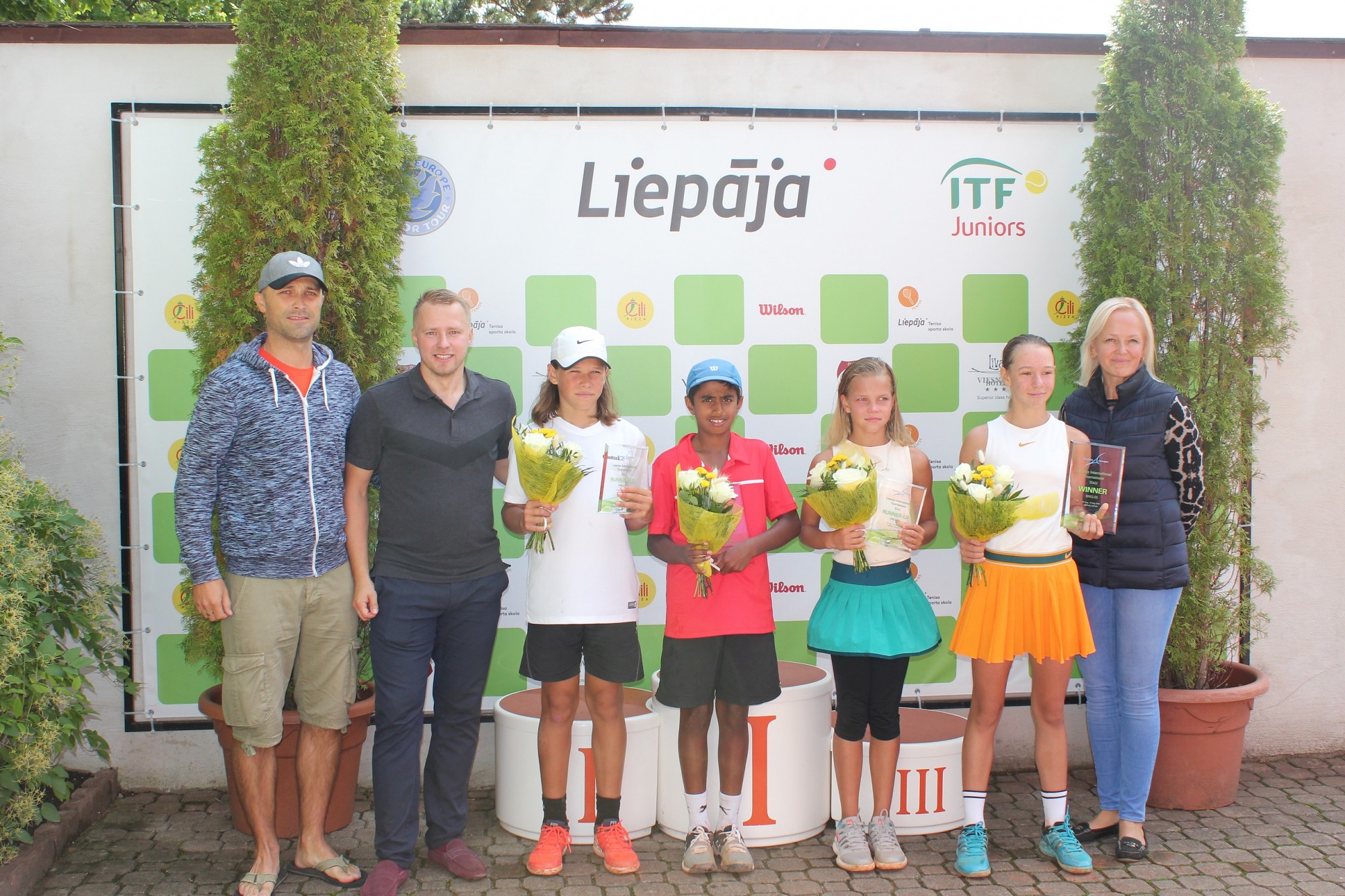 Liepājā aizvadīts starptautisks turnīrs tenisā