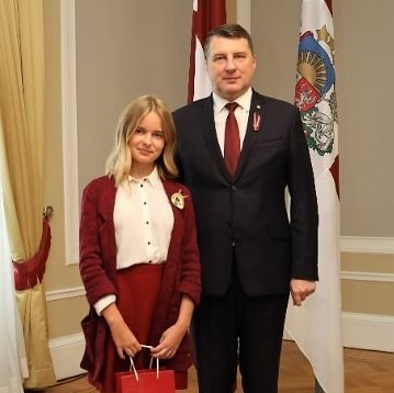 Liepājnieces rakstītā prezidenta runa gūst atzinību