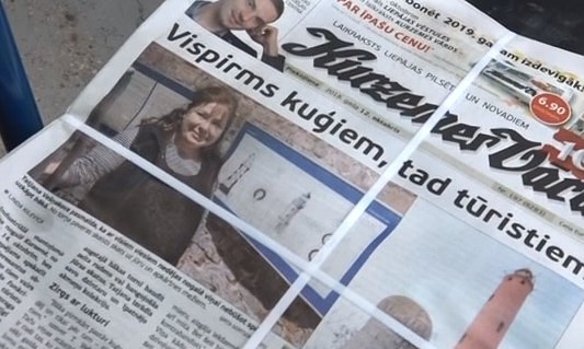 Laikrakstam “Kurzemes Vārds” 100