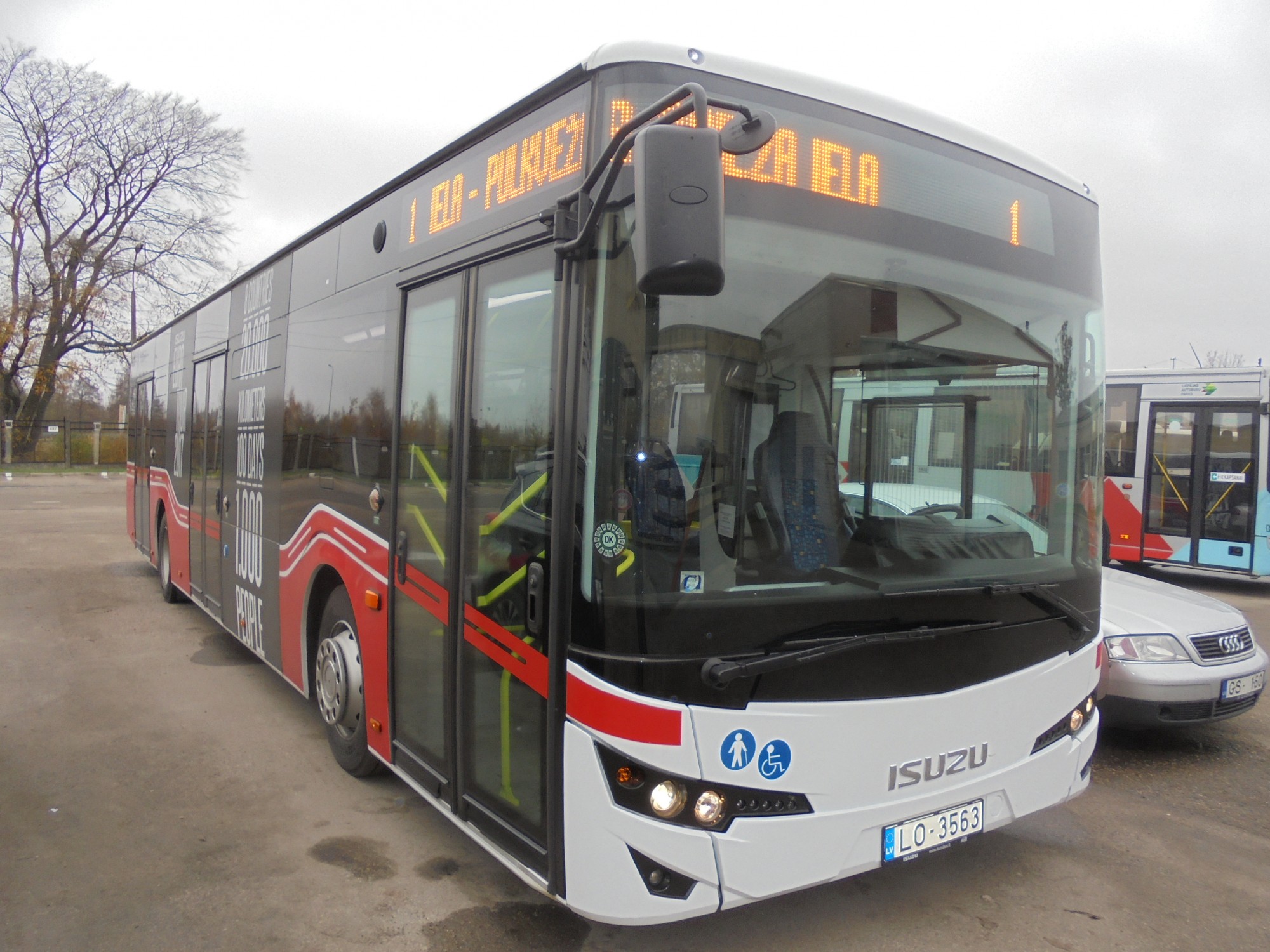 Testēs jaunu sabiedriskā transporta autobusu