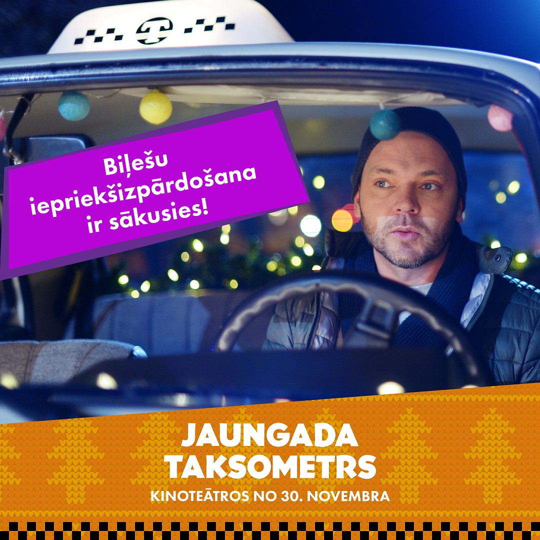 Filma JAUNGADA TAKSOMETRS ieripo kinoteātrī BALLE