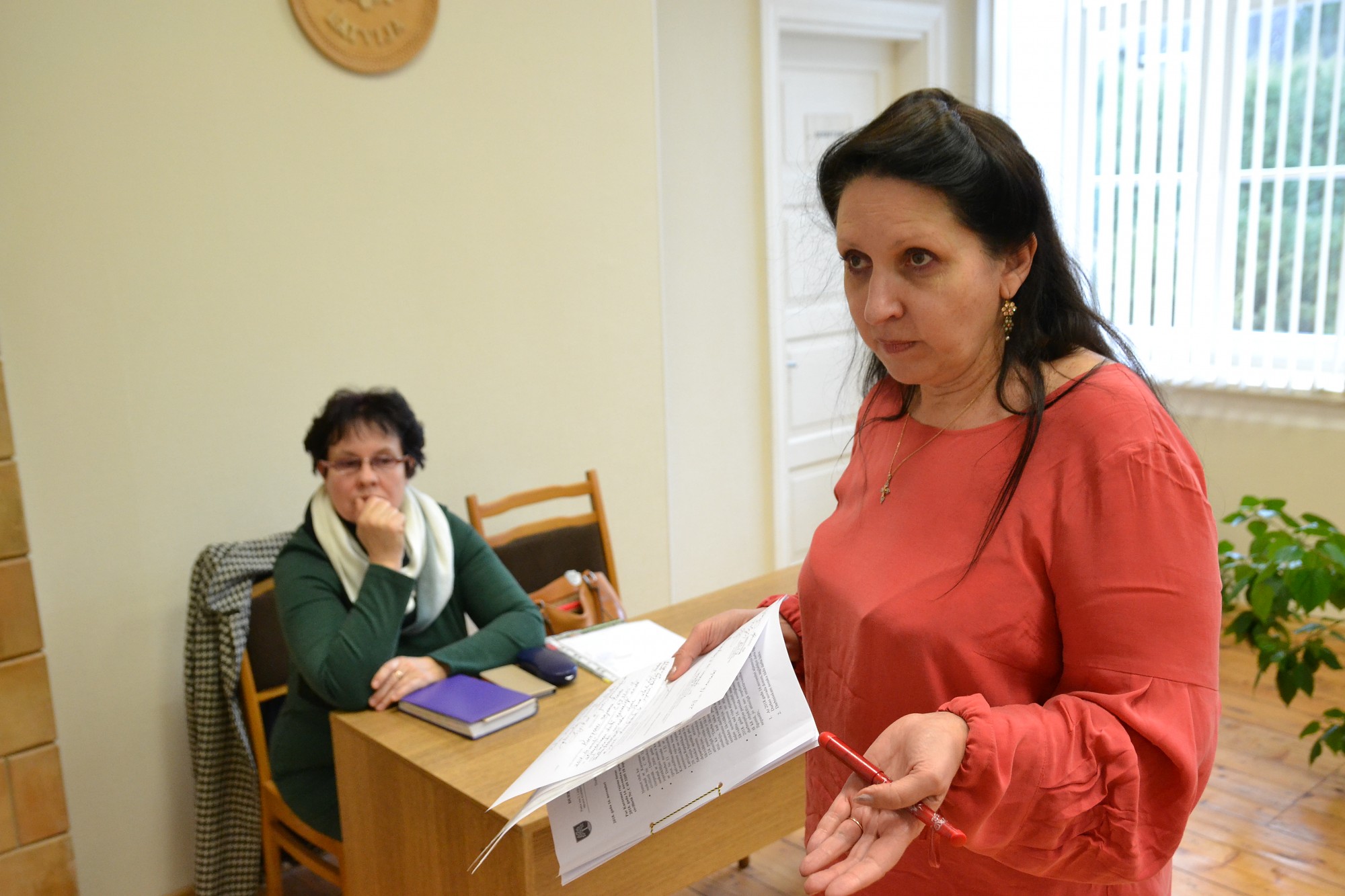 Dīkstāve ar skatu uz darba vietu