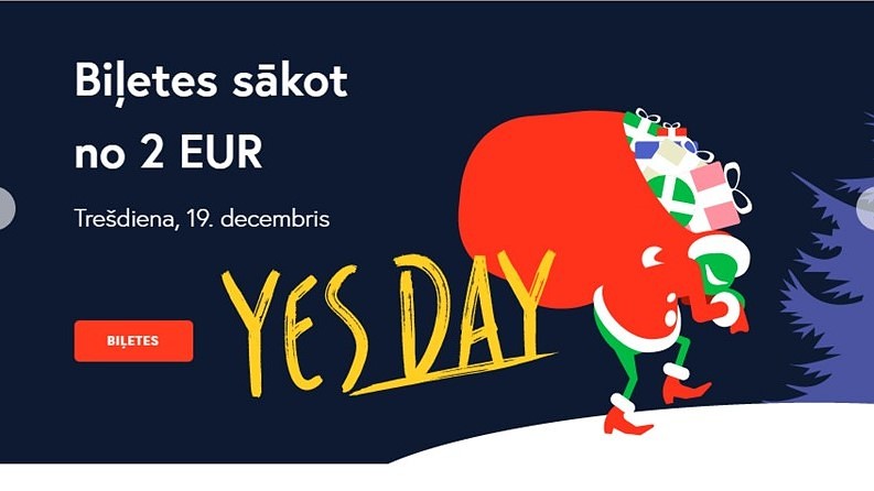 Labas ziņas – YES DAY jau 19. decembrī