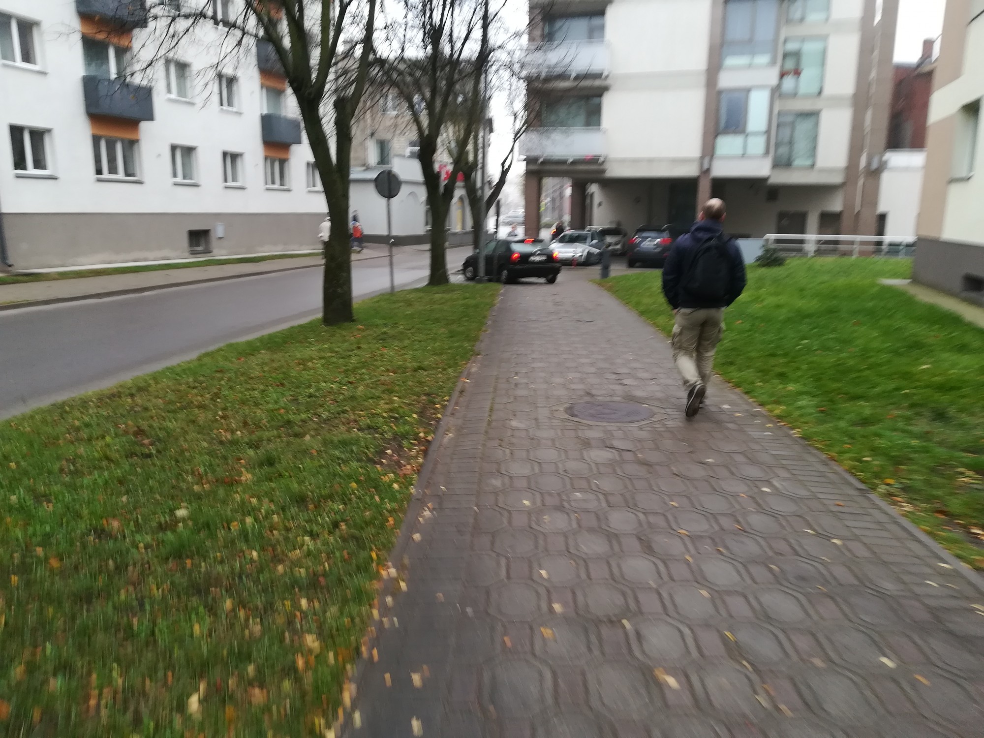 Izbraukšanai no pagalma izmanto ietvi