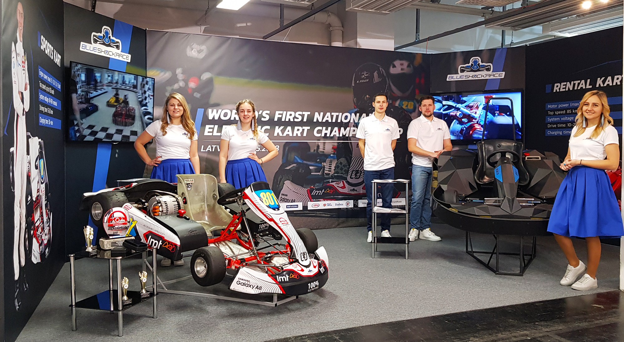 ”Blue Shock Race” saņem atzinību izstādē Vācijā